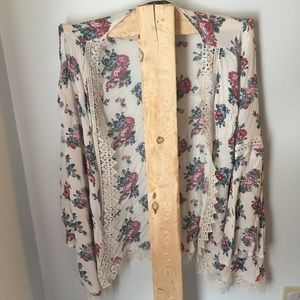 Moral Fiber Floral Kimono